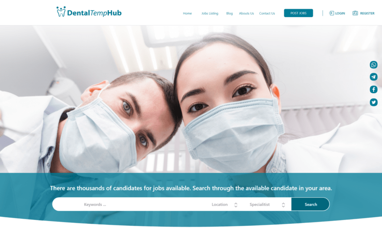   Dental Temp Hub