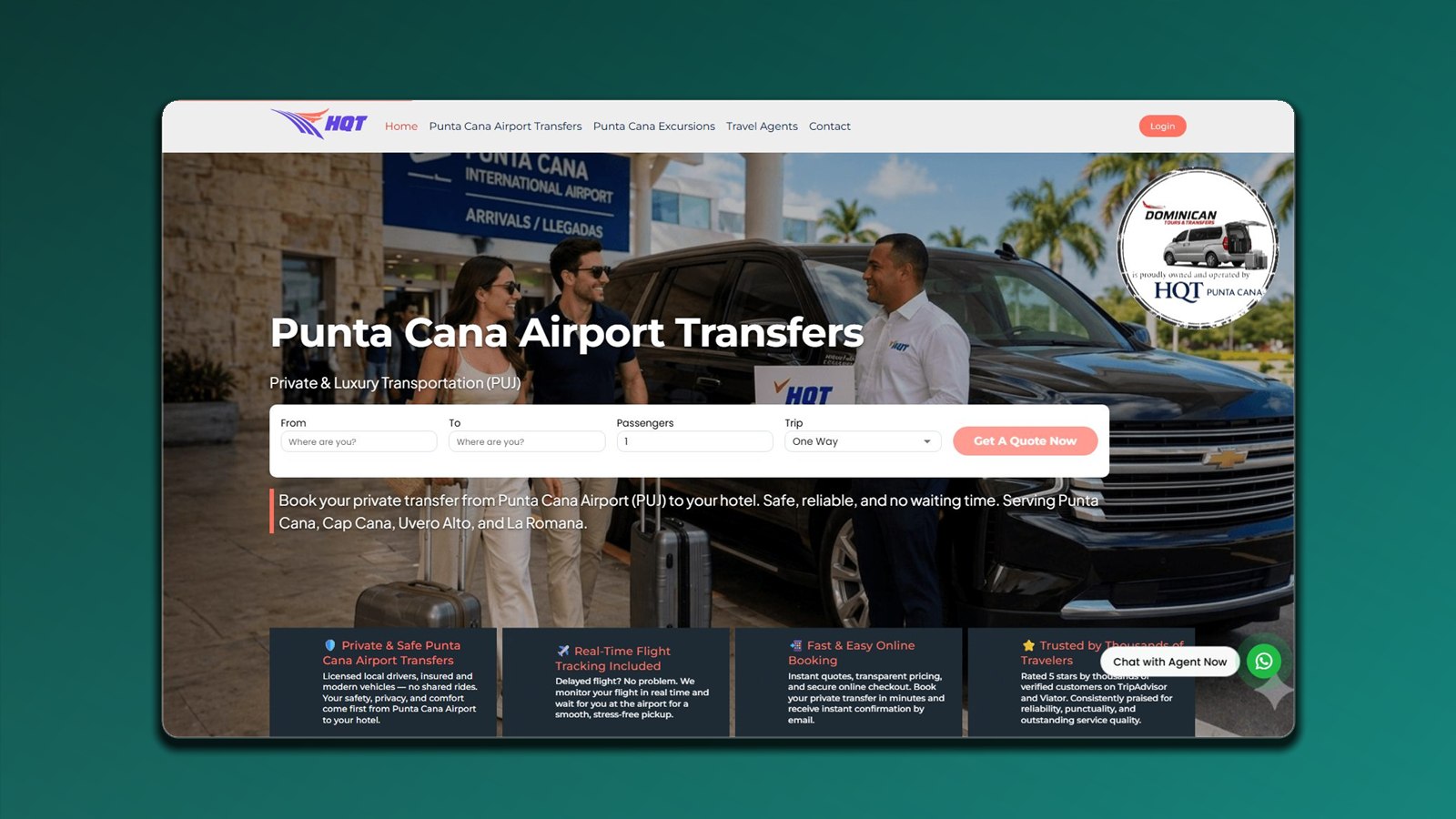 HQT Punta Cana — Transfer Operations on TravelorHub
